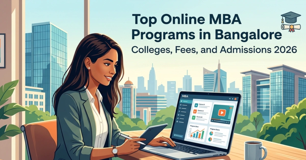 Top Online MBA Programs in Bangalore: Colleges, Fees, and Admissions 2026
