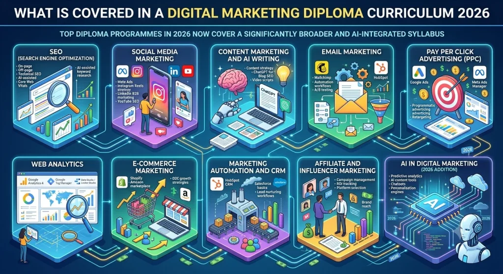 Digital Marketing Diploma Curriculum