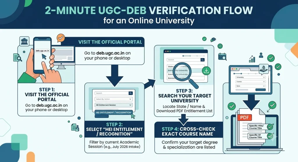 ugc deb verification