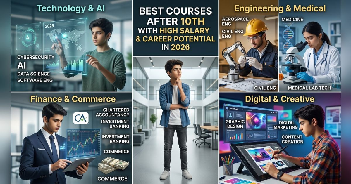 Best Courses After 10th with High Salary & Career Potential in 2026