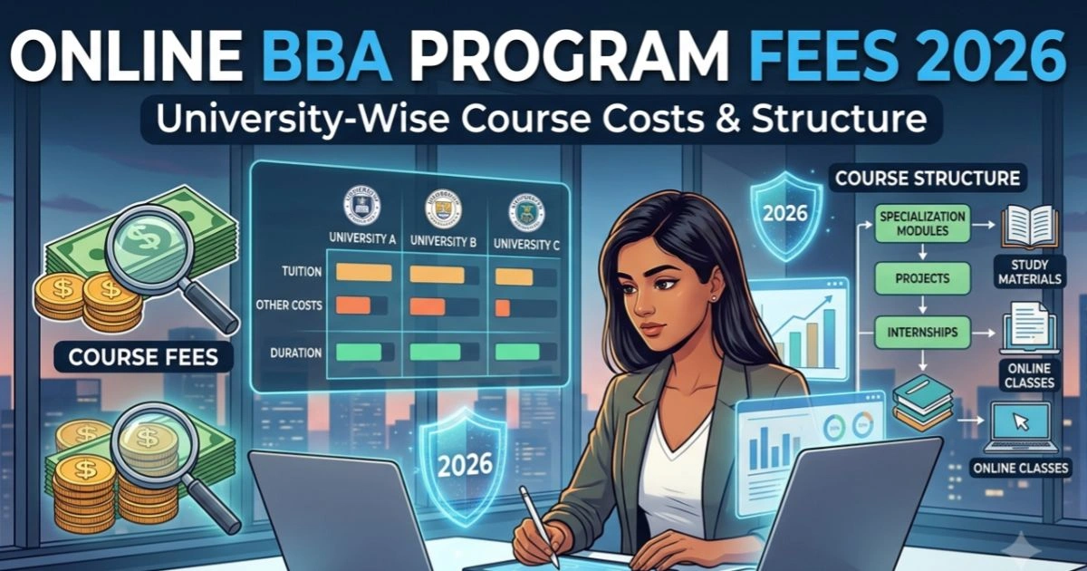 Online BBA Program Fees 2026: University-Wise Course Costs & Structure