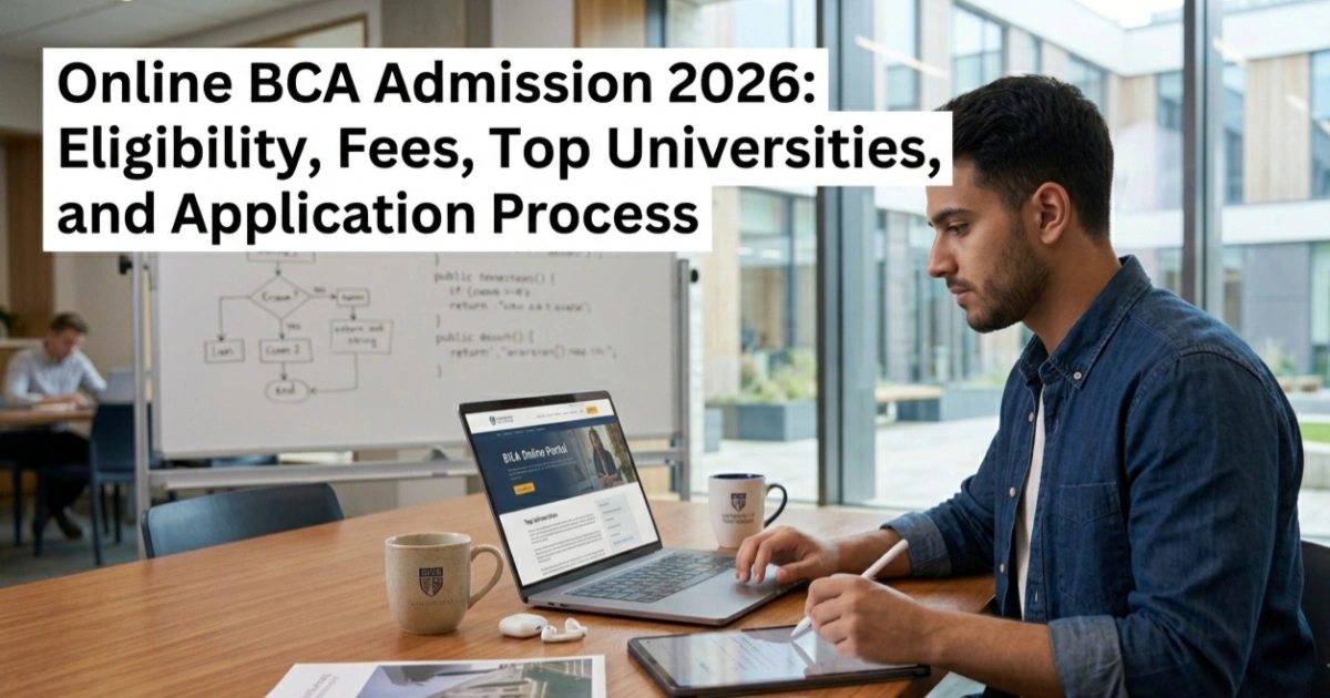 Online BCA Admission 2026