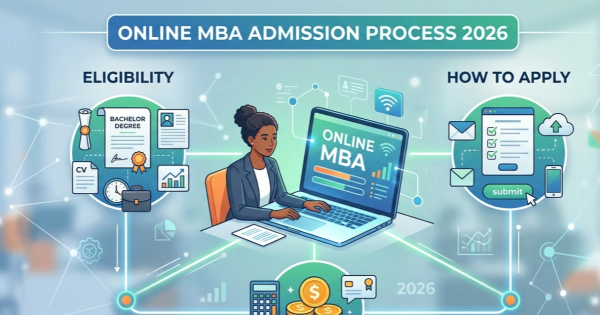 Online MBA Admission Process 2026: Eligibility, Fees & How to Apply