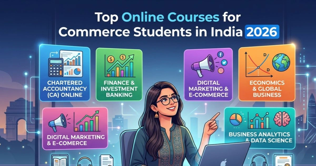 Top Online Courses for Commerce Students in India 2026