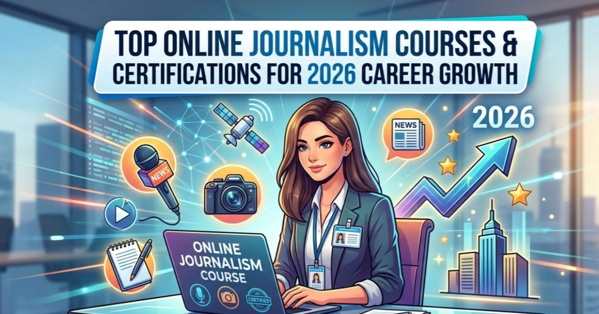 Top Online Journalism Courses & Certifications for 2026 Career Growth