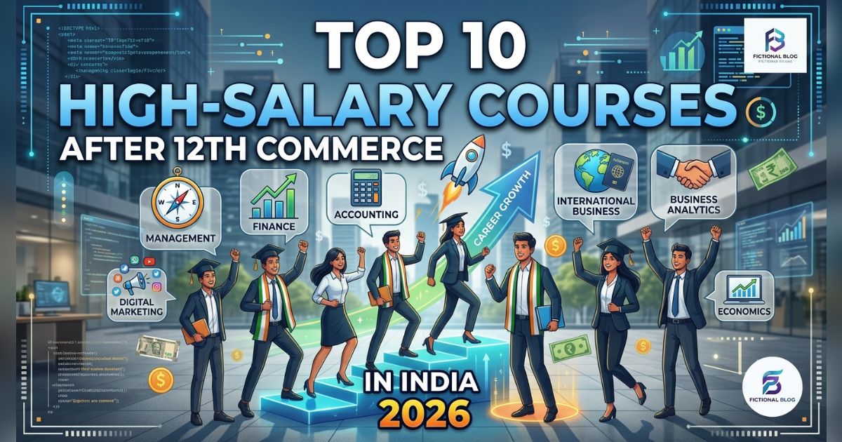 Top 10 High-Salary Courses After 12th Commerce in India 2026
