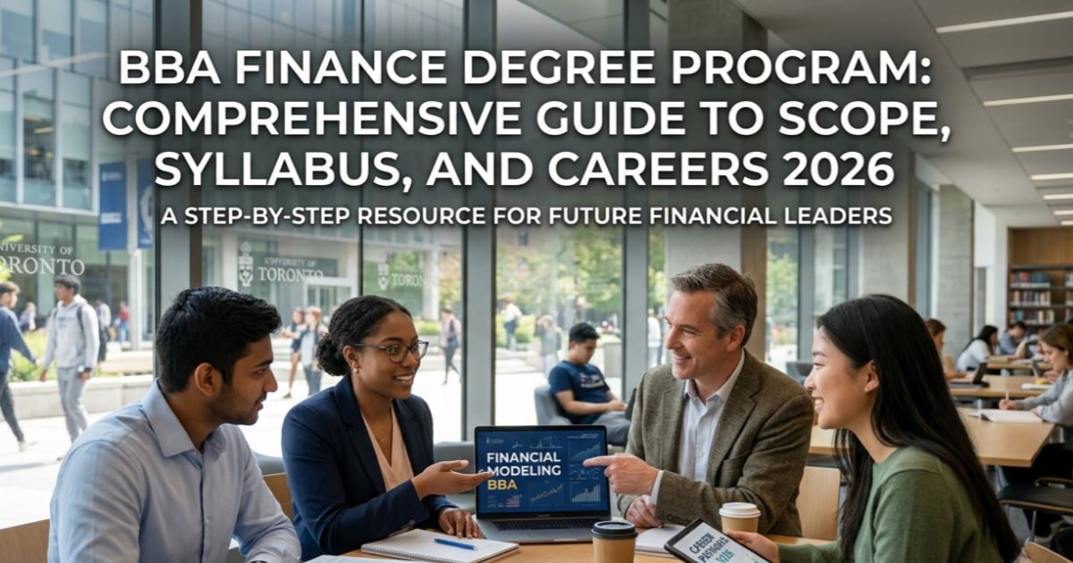 BBA Finance Degree Program: Comprehensive Guide to Scope, Syllabus, and Careers 2026