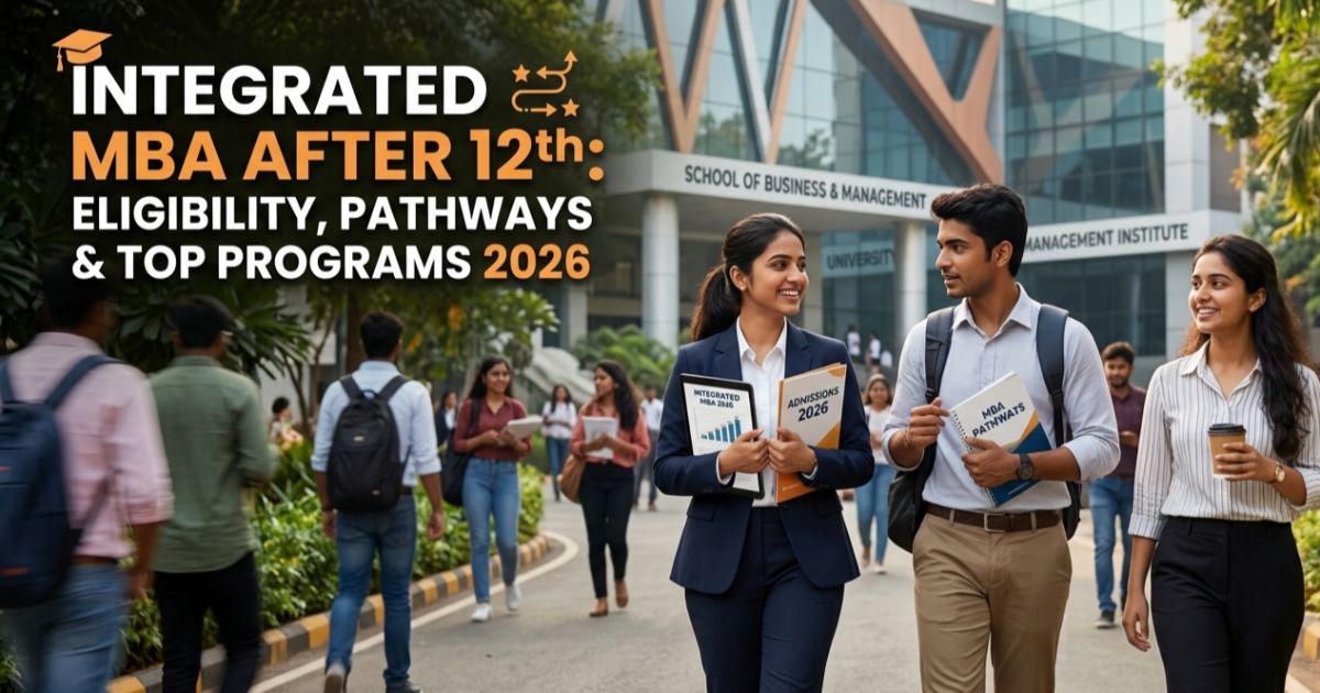 Integrated MBA After 12th: Eligibility, Pathways & Top Programs 2026