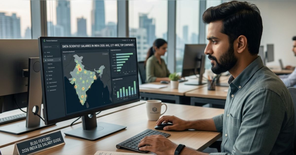 Data Scientist Salaries in India 2026: Average, City-Wise, & Top Companies