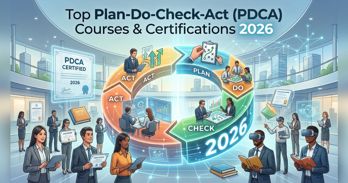 Top Plan-Do-Check-Act (PDCA) Courses & Certifications 2026