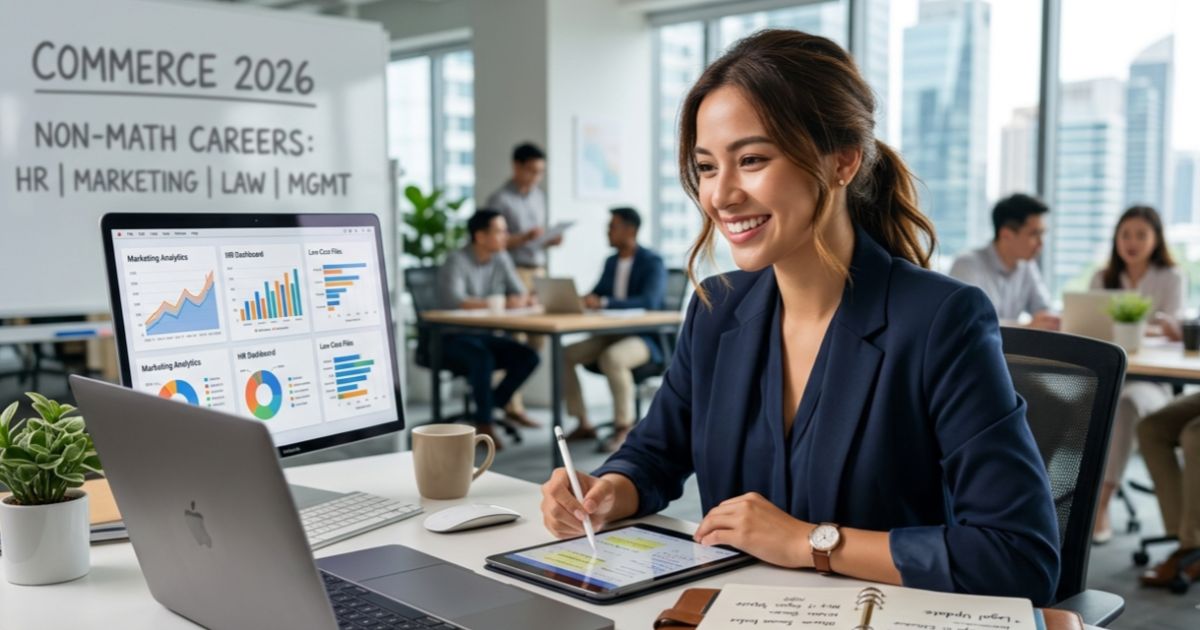 Commerce Without Maths: Best Courses, Jobs & Salary Scope in 2026