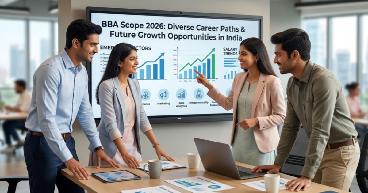 BBA Scope 2026: Diverse Career Paths & Future Growth Opportunities in India