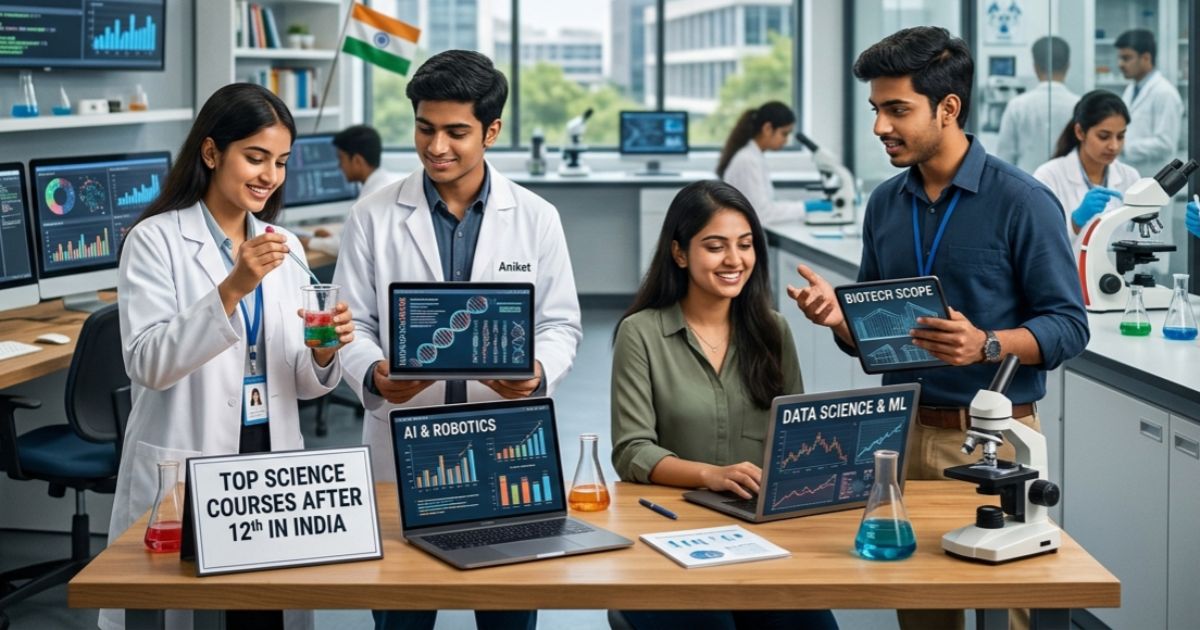 Top Science Courses After 12th in India: High Salary & Scope 2026