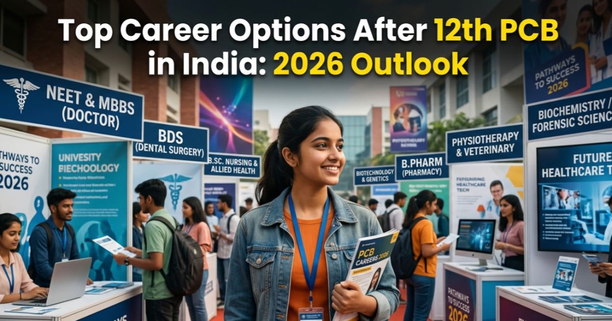 Top Career Options After 12th PCB in India: 2026 Outlook
