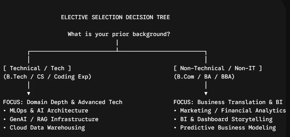 MBA Business Analytics elevctives
