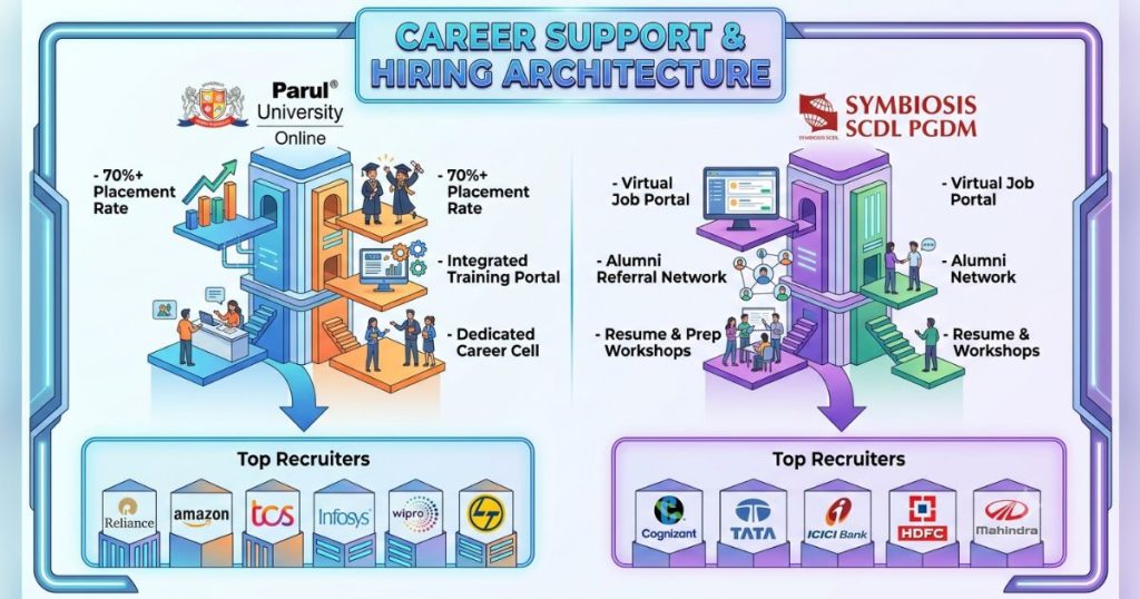 Parul university online mba vs symbiosis online mba